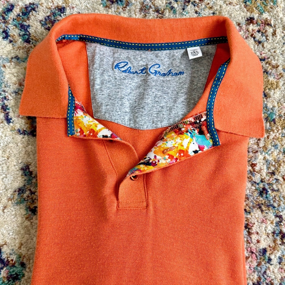 Robert Graham 2XL Classic Fit Polo